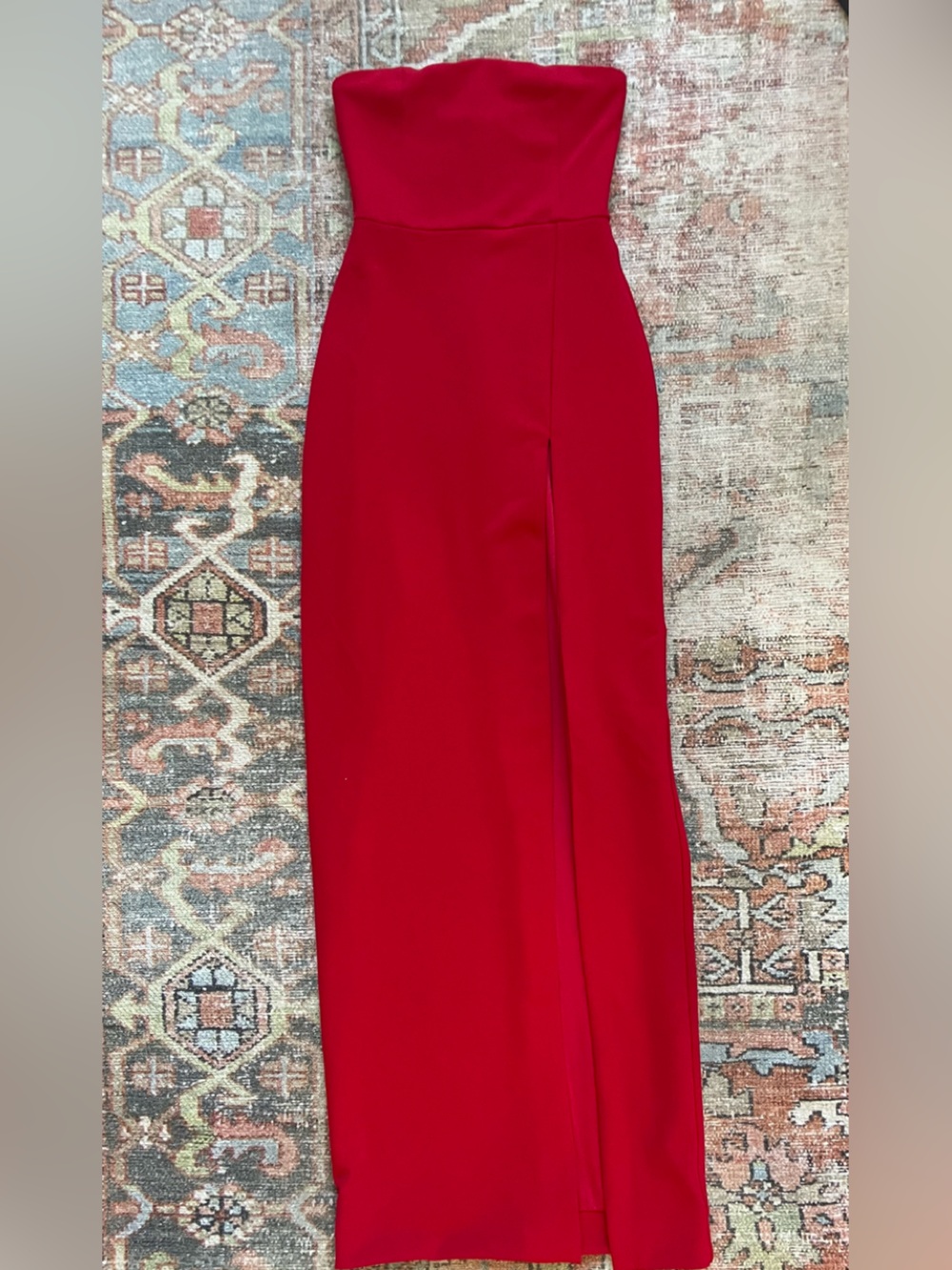 Meshki Rachel Maxi Split Front Dress
